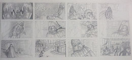 Vader Vs Vampires Storyboard