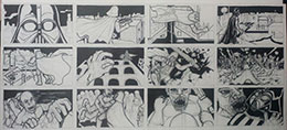 Vader Vs Vampires Storyboard