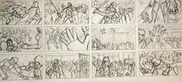 Vader Vs Vampires Storyboard