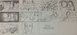 Vader Vs Vampires Storyboard